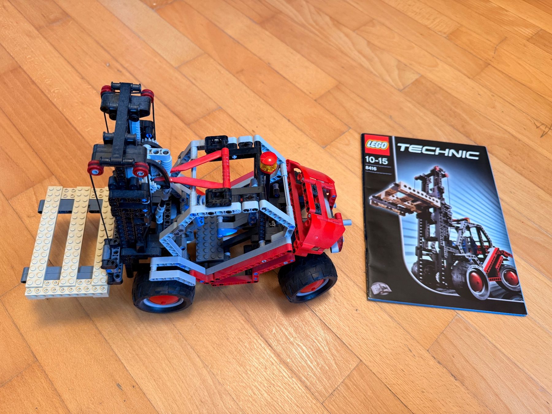 Lego Baukästen: LEGO Technic 8416 Gabelstapler mit Anleitung – Gebraucht aus Meilen von MockUrs 1