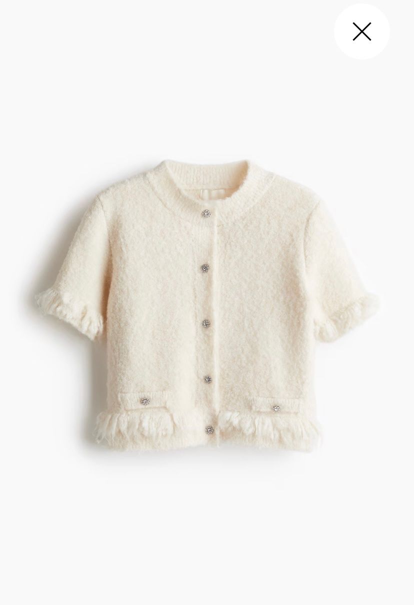H&M Giacche: Cardigan boucle strick – Usato da Stadel venduto da san_tc6l