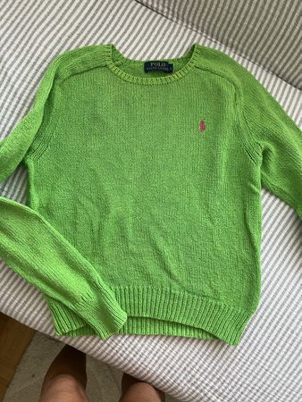 RALPH LAUREN POLO SPORT STRICKPULLOVER GIFTGRÜN GR S