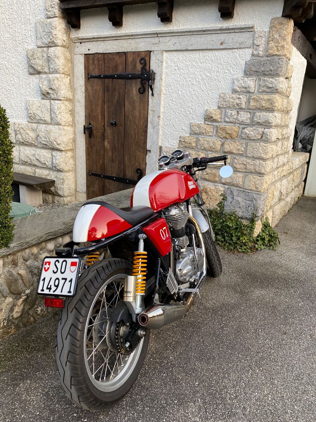Royal Enfield Strada: Royal Enfield Continental GT 535 – Usato da Langendorf venduto da j.reimer 2