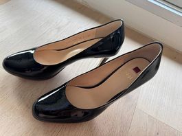 Neuwertig: Högl Lackpumps Gr 41 Schwarz