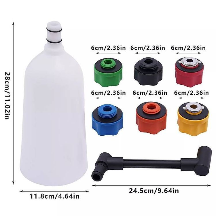 Universal Öl Einfüllhilfe Adapter Einfülltrichter Trichter (Neu Und Originalverpackt) In - Foto 9