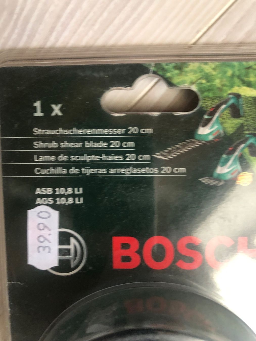 Bosch Sägen: lame pour taille-haie Bosch 20 cm – Neu und originalverpackt aus Bernex von joe_6dn9 1
