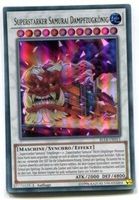 Yu-Gi-Oh! Superstarker Samurai Dampfzugkönig Ultra RAre BLLR