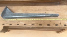 Winkelhalterung Metall verzinkt 80 cm