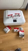 Canon Pixma MG7150 Drucker mit div.  Tintenpatronen