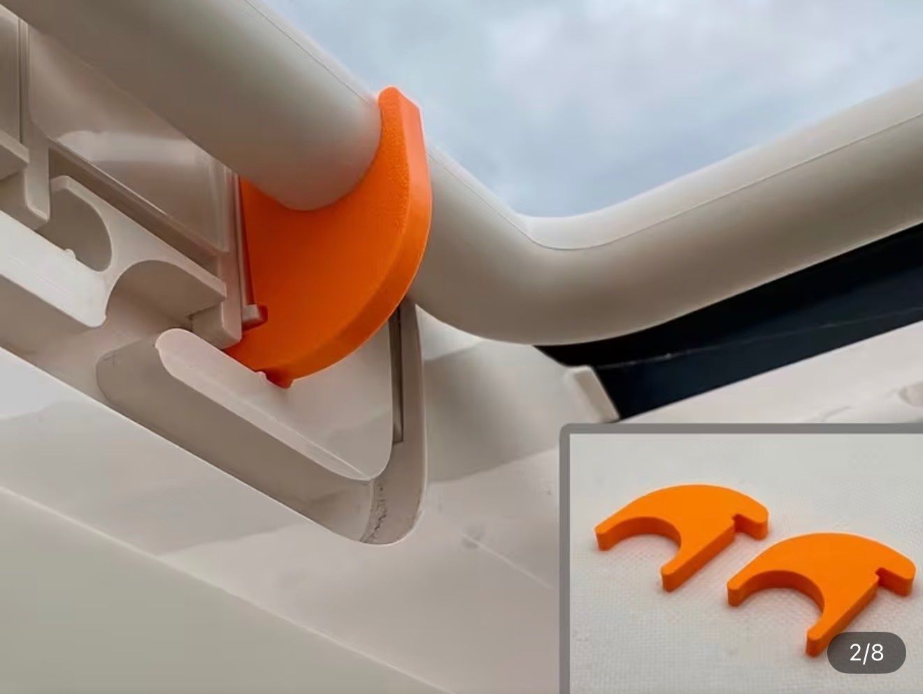 Altri accessori per camping: Camper Dachfenster / Dachluckesicherung – Nuovo (secondo la descrizione) da Thun venduto da ssj46