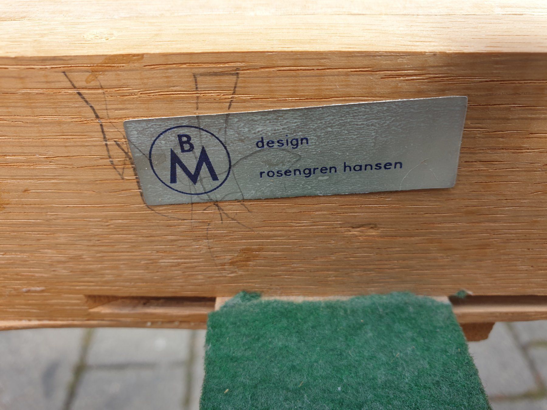 Tavoli: Grosser Teak Tisch von Rosengren Hansen – Usato da rebstein venduto da spacy73 6