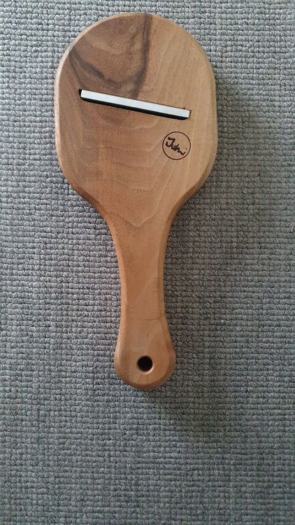 Trüffelhobel Aus Olivenholz – Verstellbare Klinge, Made In Italy