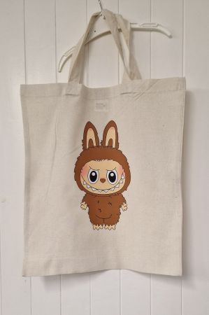 TOTE BAG Labubu en toile Idéal cadeau 🎁