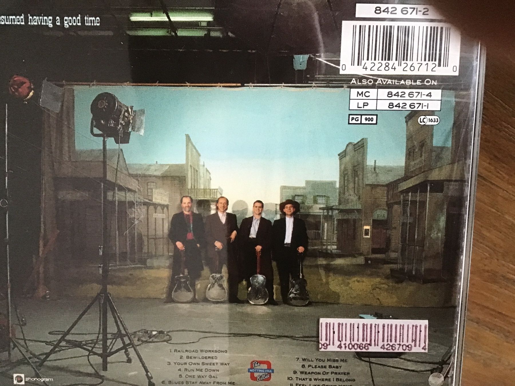 CD: The Notting Hillbillies - Missing...    o – Usato da Thierachern venduto da sweden08 1
