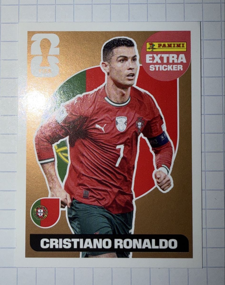 Panini Carte collezionabili: Cristiano Ronaldo Panini Extra Sticker – Nuovo (secondo la descrizione) da Meyrin venduto da mat_y78m