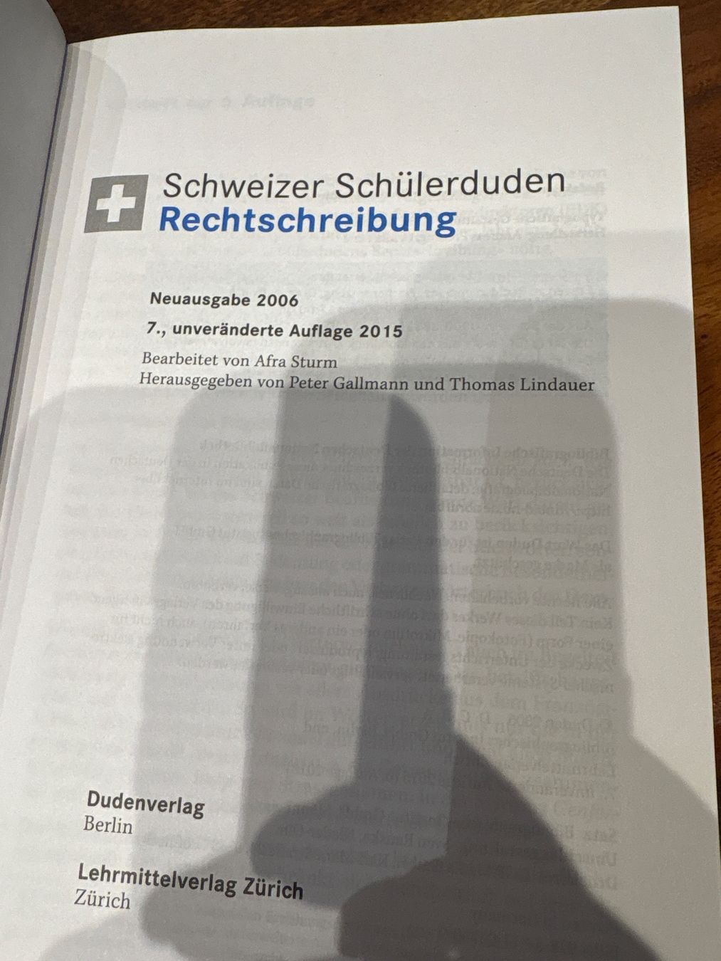 Bücher: Schweizer Schülerduden Rechtschreibung 2015 – Gebraucht aus Andwil SG von schmei 2