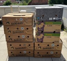 10 Stk. Bananenschachteln für Umzug