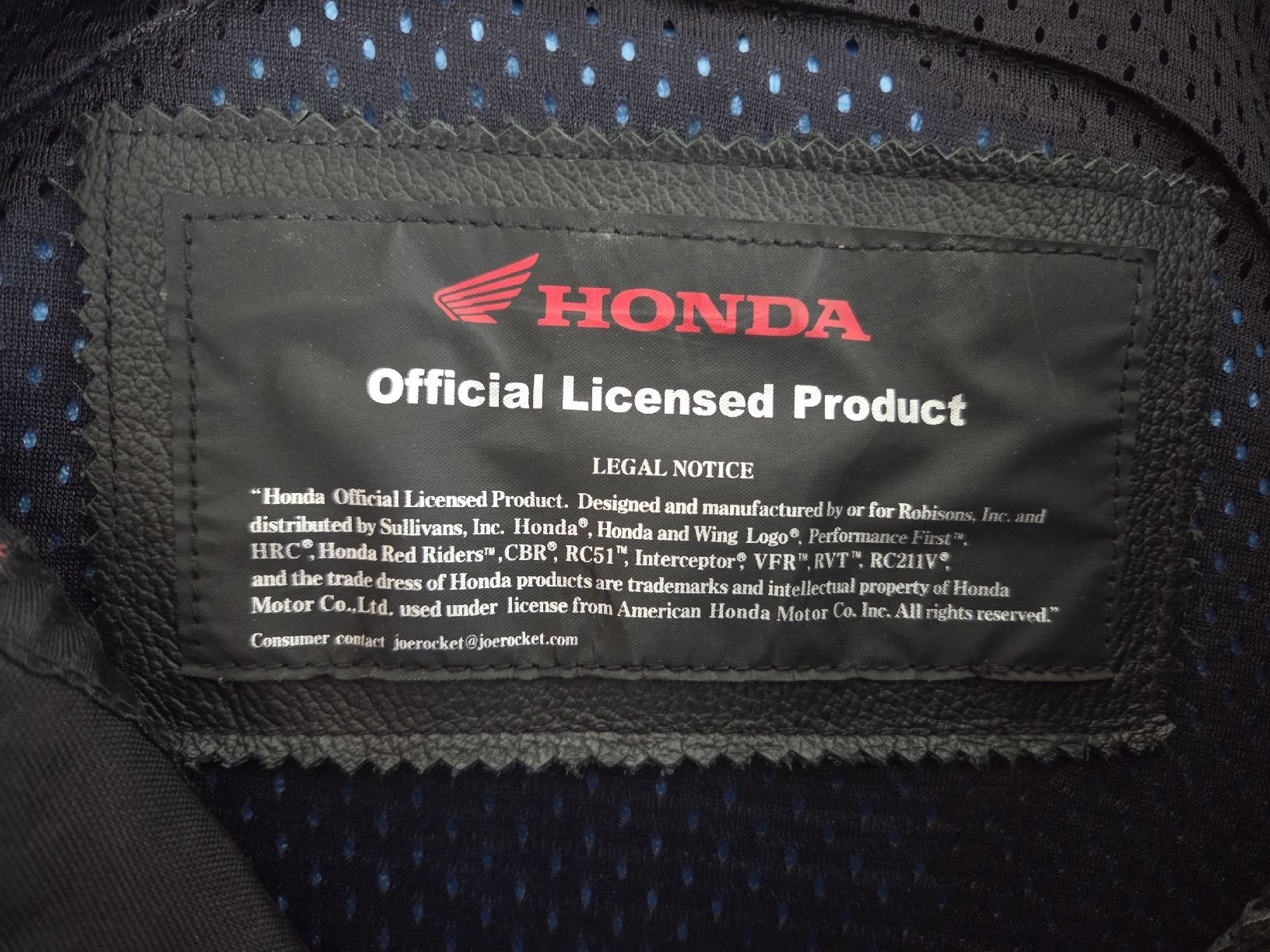 Honda Jacken: Veste HONDA cuir – Neu (gemäss Beschreibung) aus Préverenges von Chapps1023 4