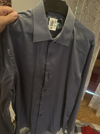 6 Edle Herren Hemden Grösse L von BOSS &Lacoste Navyboot👕🔥