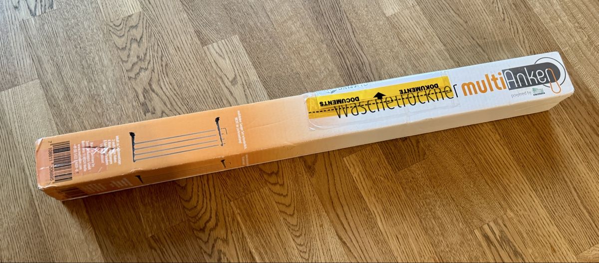 Wäscheständer: Multi Anker Wäscheständer – Neu und originalverpackt aus Stans von drt_5t9h