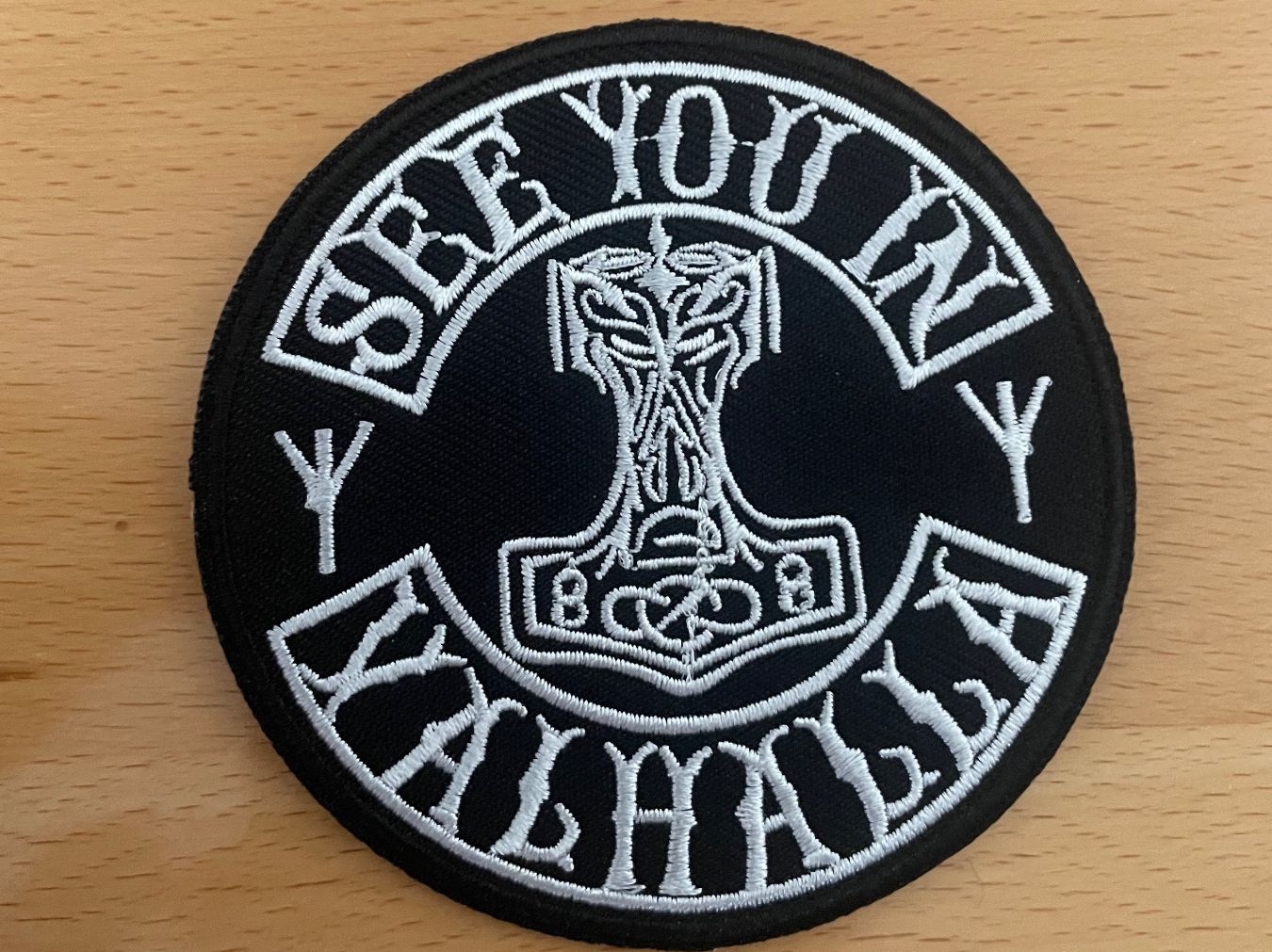 Toppe: Viking Thor Mjolnir Patch Sticker Aufnäher – Nuovo (secondo la descrizione) da Horn venduto da abutre72