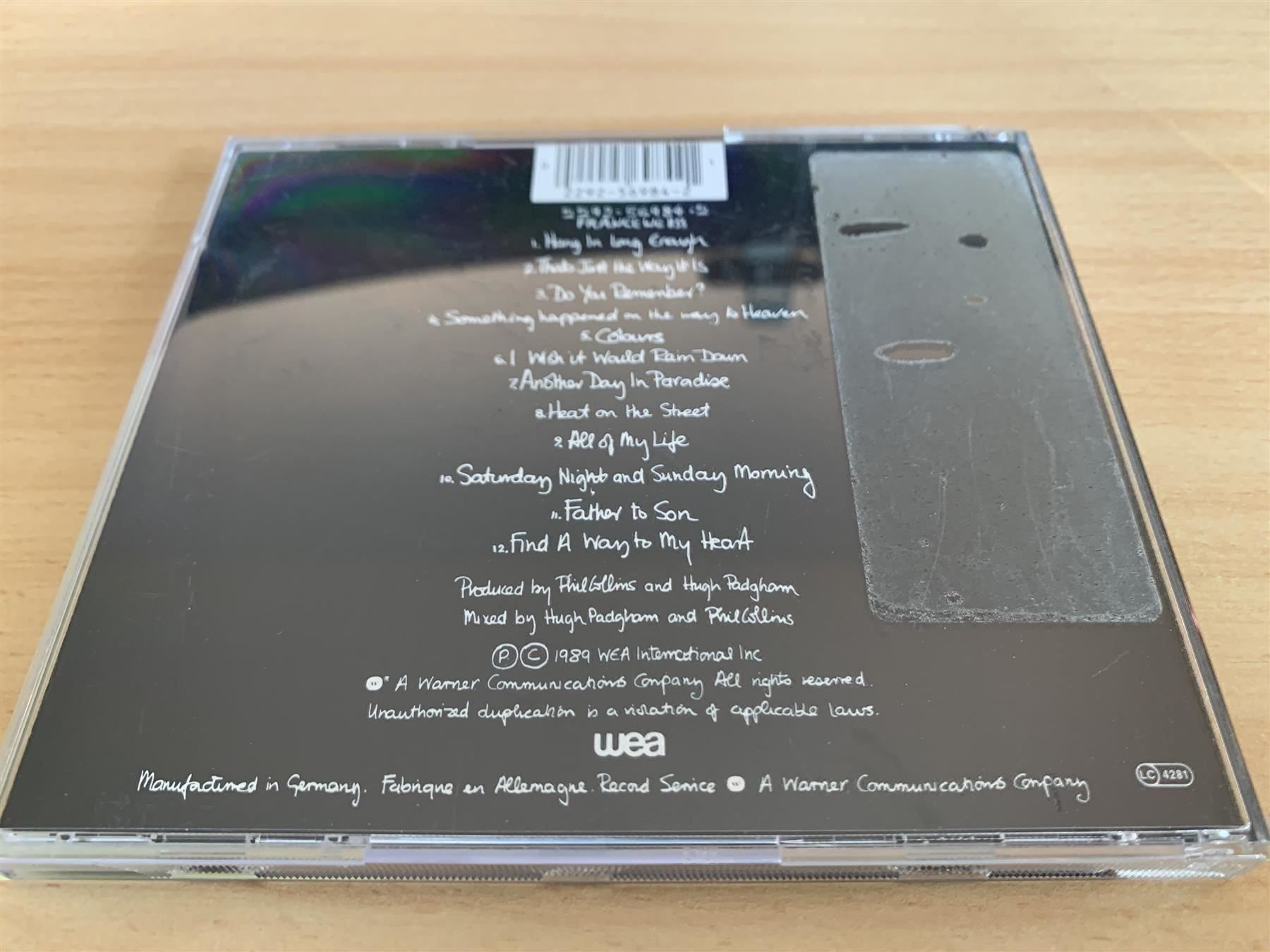 CDs: Phil Collins – ...But Seriously – Gebraucht aus Rikon im Tösstal von Alpenmutz 1