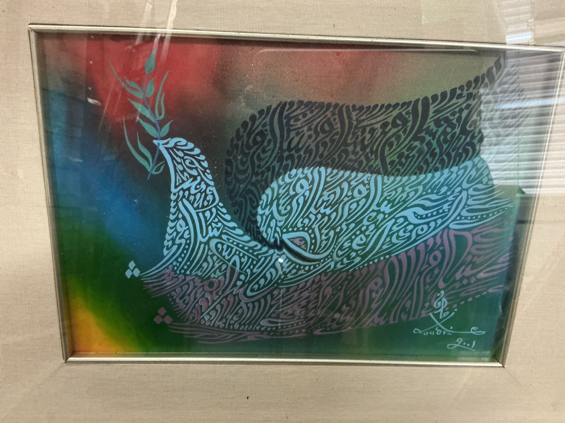 Poster & Bilder: Bild Friedenstaube – Gebraucht aus Bern von vielerart 2
