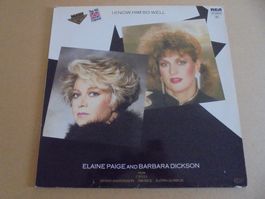 Elaine Paige & Barbara Dickson "I know him so well "Maxi VG+