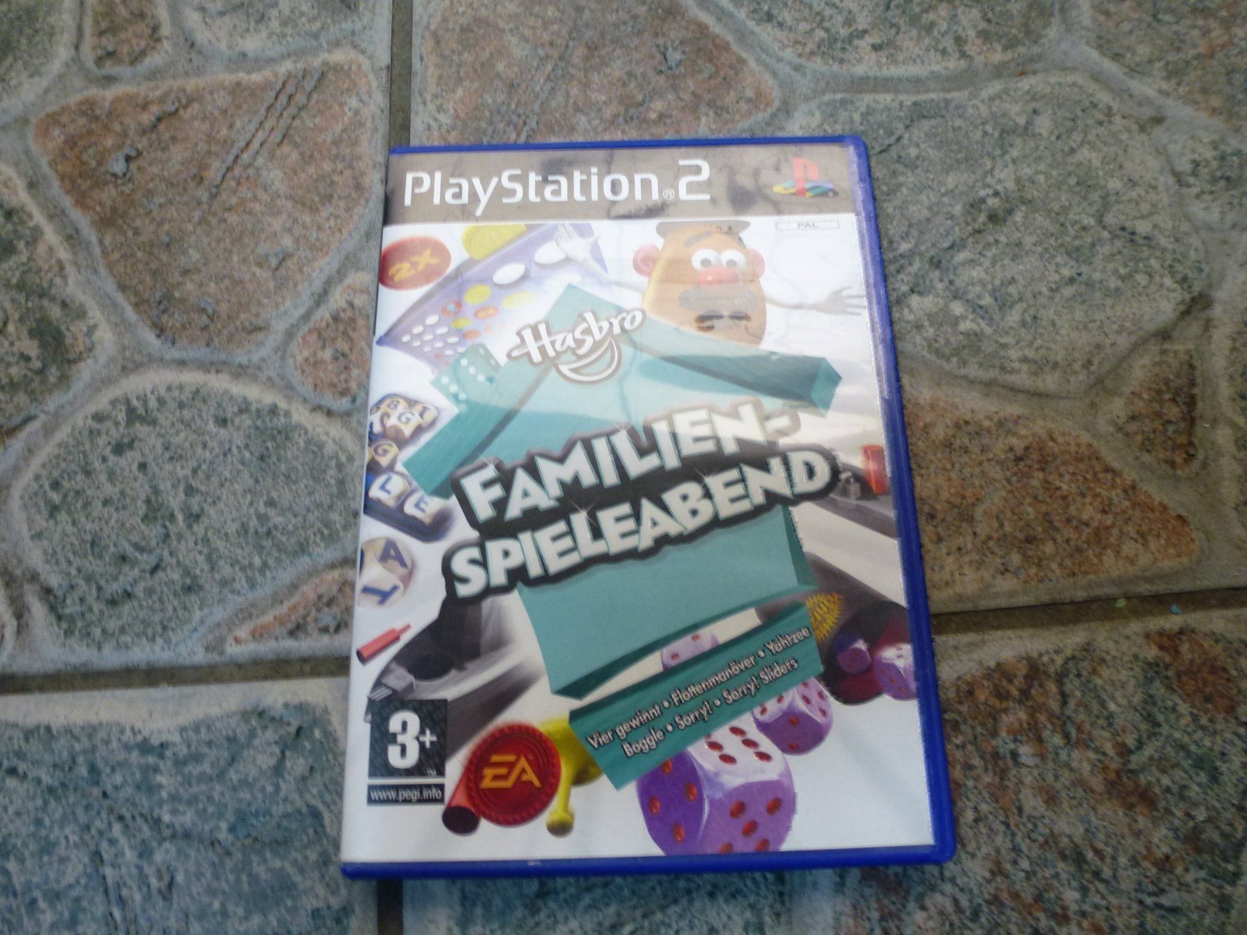 Spiele: Hasbro Familien-Spieleabend PS2 – Gebraucht aus Olten von Disc-Ausverkauf