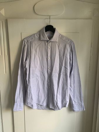 CONBIPEL - Hemd hellblau gestreift S