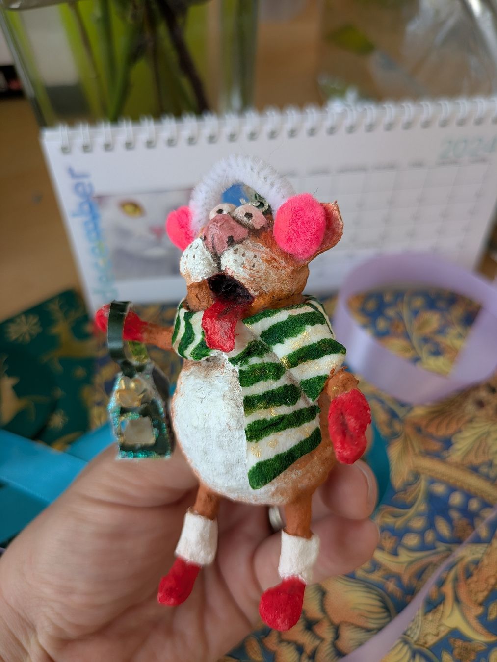 Tutte le decorazioni: Christbaumschmuck aus Pappmaché – Nuovo e nell'imballaggio originale da Zuoz venduto da liz_9nhl 3