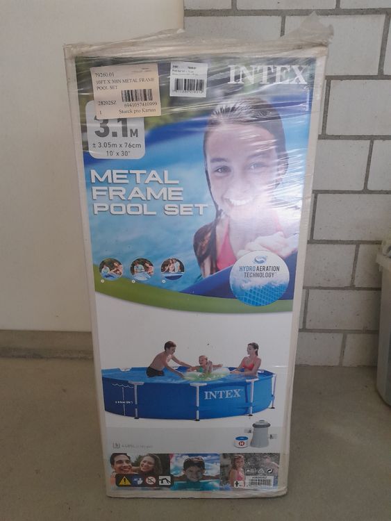 Pool intex kompl. + Heizmatten  neu und unbenutzt 1