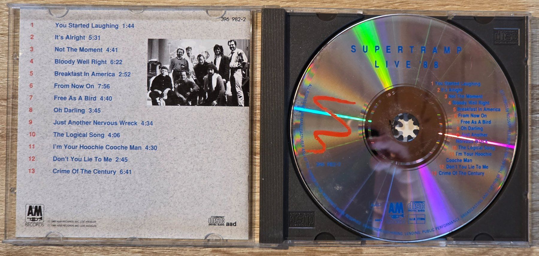 CD: Supertramp Live 88 – Usato da Rohrbach venduto da lod_m58r 1