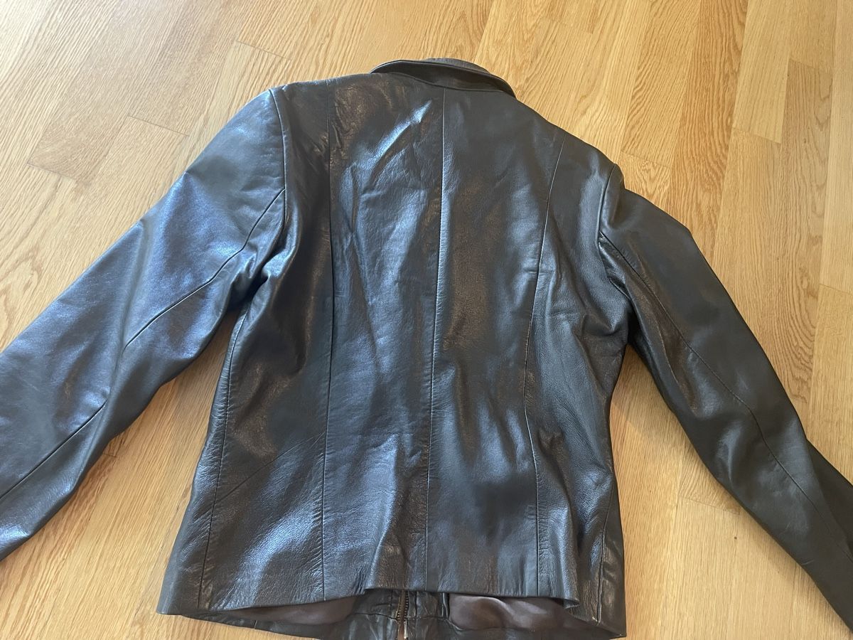 Vera Pelle Giacche: Lederjacke Vera Pelle, echtes Nappa -Leder, Gr. 38 – Usato da Rüschlikon venduto da leo_mwz2 5