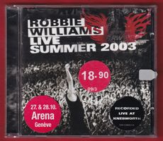 Robbie Williams - Live Summer 2003 (CD)