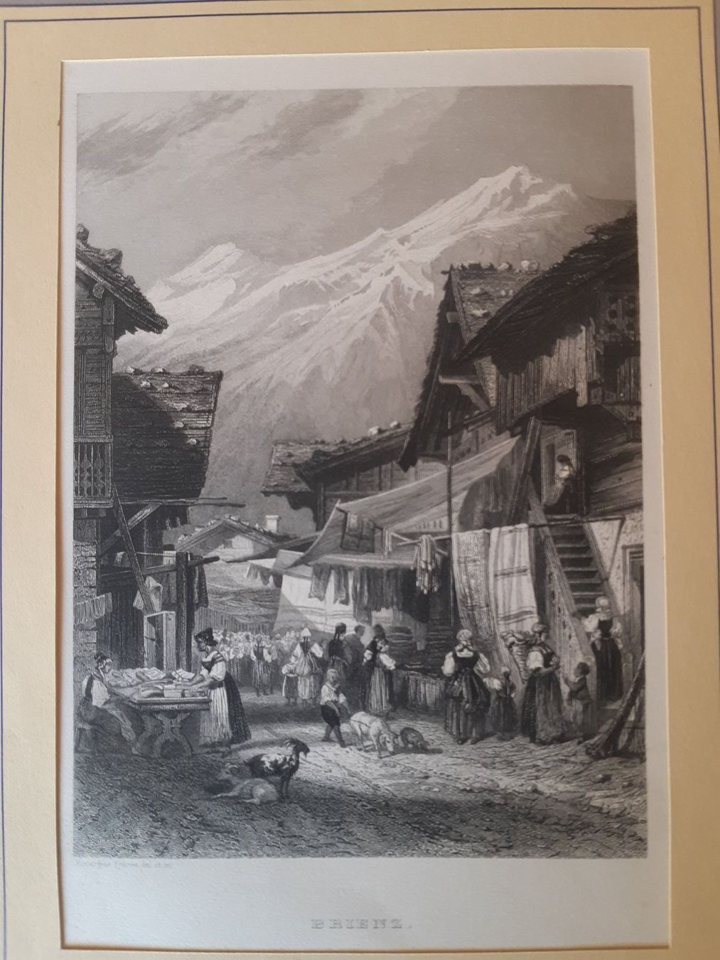 Arts picturaux & lithographies: Lot Litho Types des Maison, etc – D'occasion à Grindelwald par carro5 8