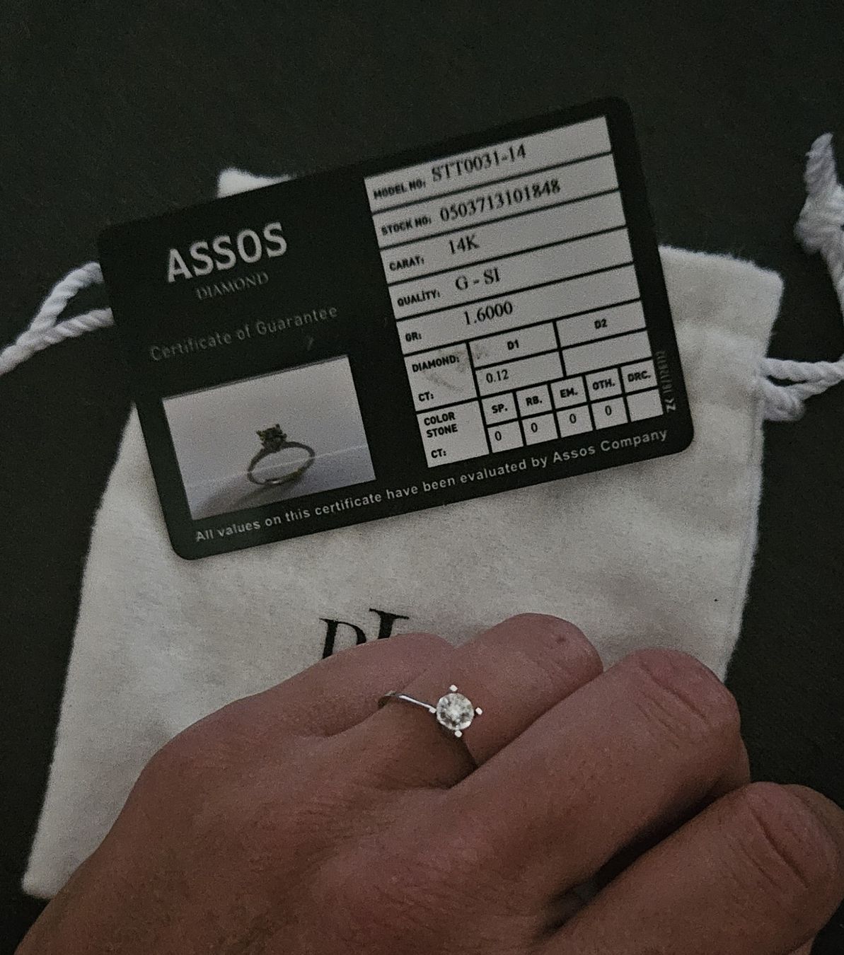 Bagues: Assos Diamantenring – Neuf (Voir description) à Bülach par cestlavie2018 3