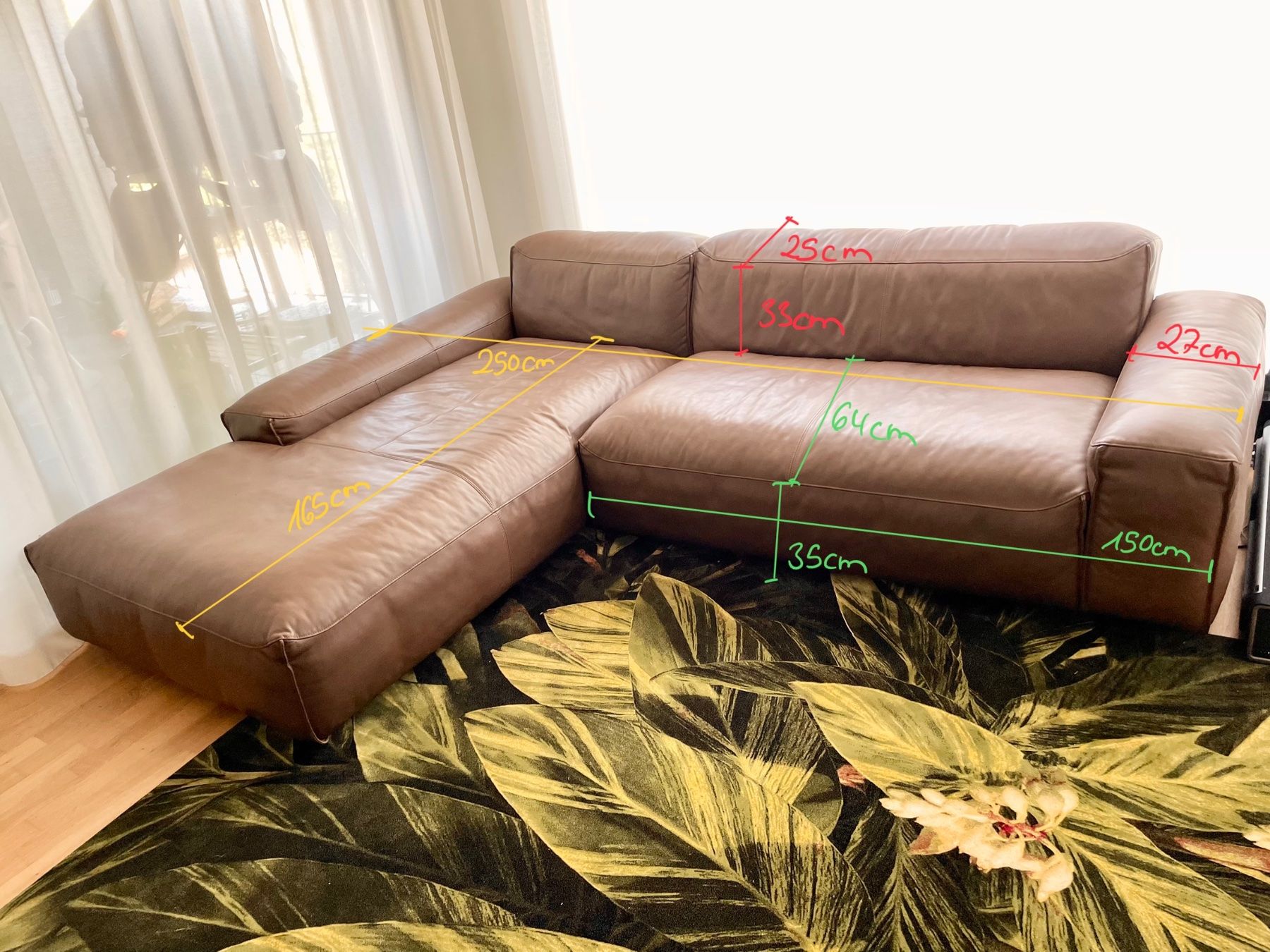 Rolf Benz Sofas: Rolf Benz Leder-Ecksofa - Modell: MIO – Gebraucht aus Rüschlikon von  3