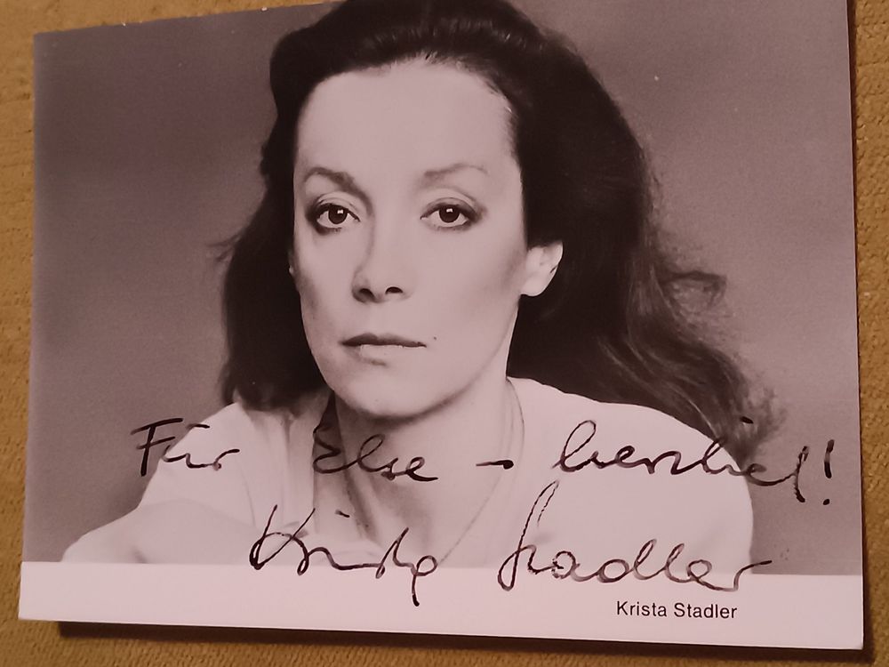 Krista Stadler handsigniert Kaufen auf Ricardo