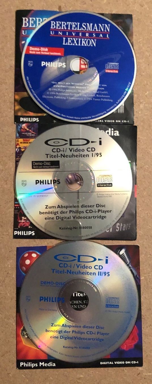 Giochi: 3 x Philips CD-i Demos – Usato da Kestenholz venduto da Matti_10 2