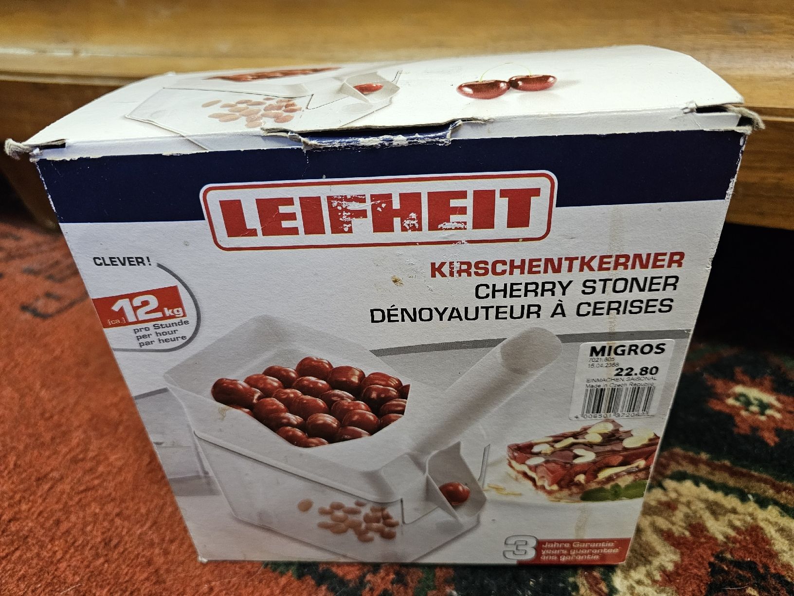 Leifheit Küchengeräte: Kirschentkerner von Leifheit – Gebraucht aus Tägerwilen von rmaerk