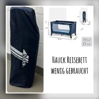 Hauck Reisebett wenig gebraucht 125x65 cm