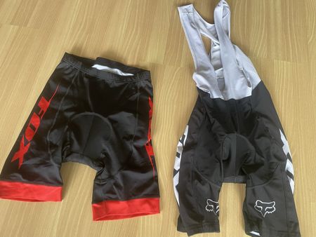 2 cuissards cyclisme FOX