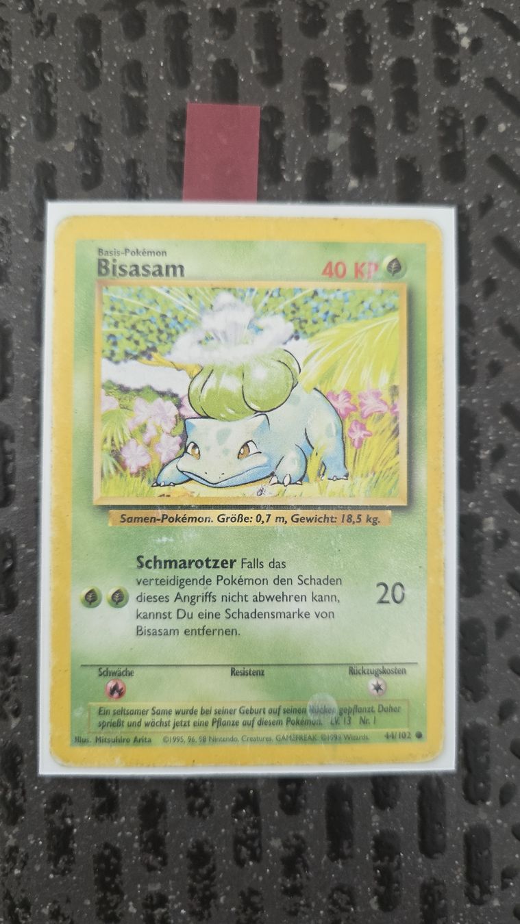 Pokémon Carte collezionabili: Bisasam Basis Set - Pokémon Karte – Usato da Rorschach venduto da Craint 1