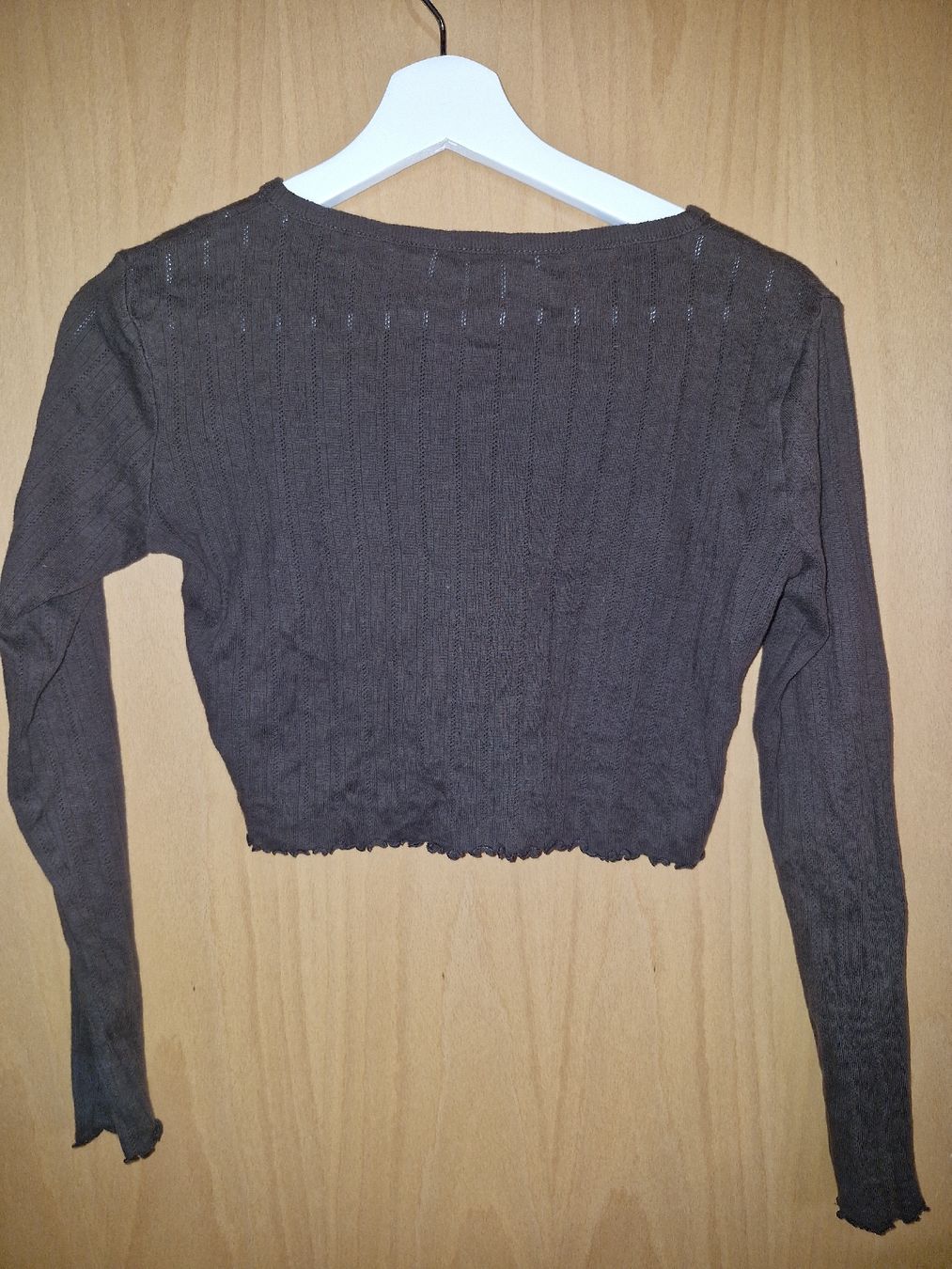 H&M Camicette, T-shirt & Top: dunkelbraune Bluse – Nuovo (secondo la descrizione) da Lauerz venduto da a2411 1