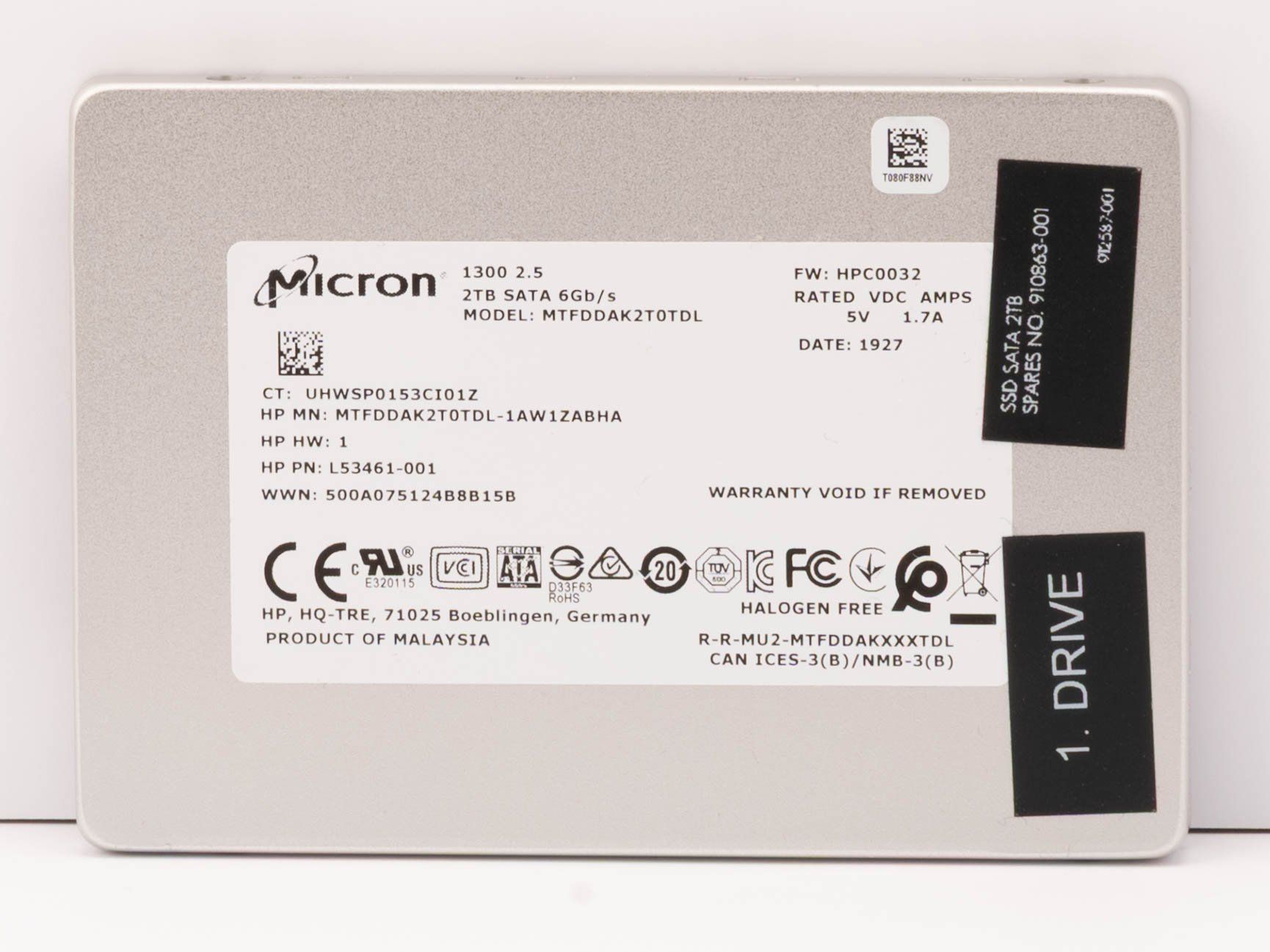 Harddisks: Micron 2TB - Interne Festplatte – Gebraucht aus Urtenen-Schönbühl von GEWA_Multimedia