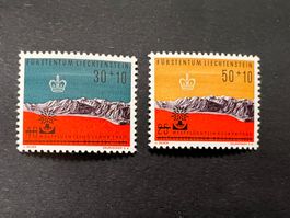 Liechtenstein 1960 Mi. W27-W28 **  (3174)