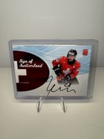 Martin Plüss Sign of Switzerland Sammelkarte Silber 2012/13