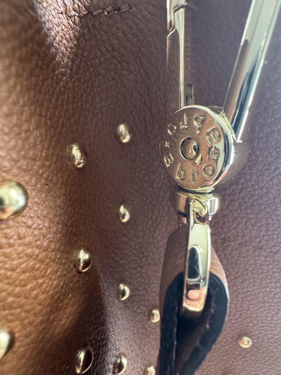 Abro Sacs femmes: Cognac abro Tasche mit Nieten – Neuf (Voir description) à Basel par Louischen 2
