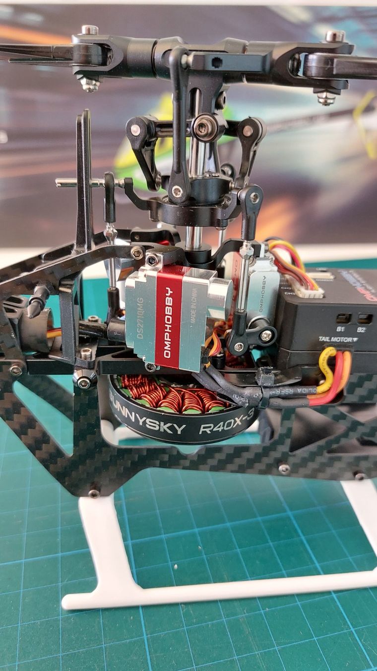 Omphobby Modellismo RC: OMP M2 V3 Pro Cosmic Orange, mit Jeti Empfänger – Usato da Hünenberg venduto da schulbe 2