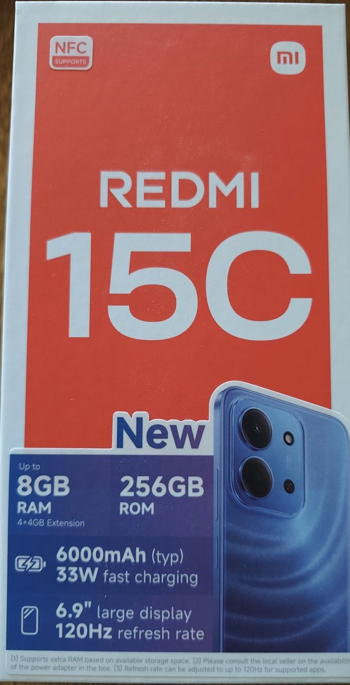 Xiaomi Portables: REDMI 15C – D'occasion à Rütschelen par Mjerry