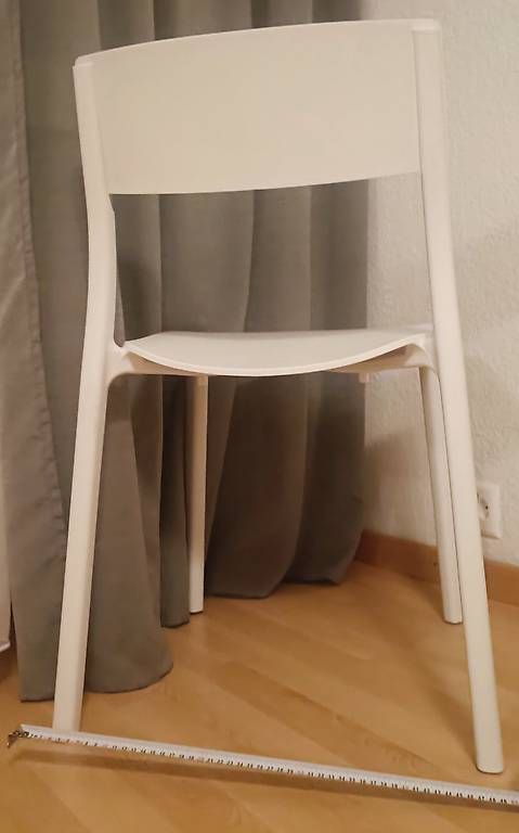 Ikea Sedie: Stuhl IKEA JANINGE , weiss – Usato da Bern venduto da sv-trade 1