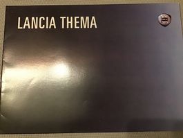 Lancia Thema Verkaufsprospekt 2. Serie